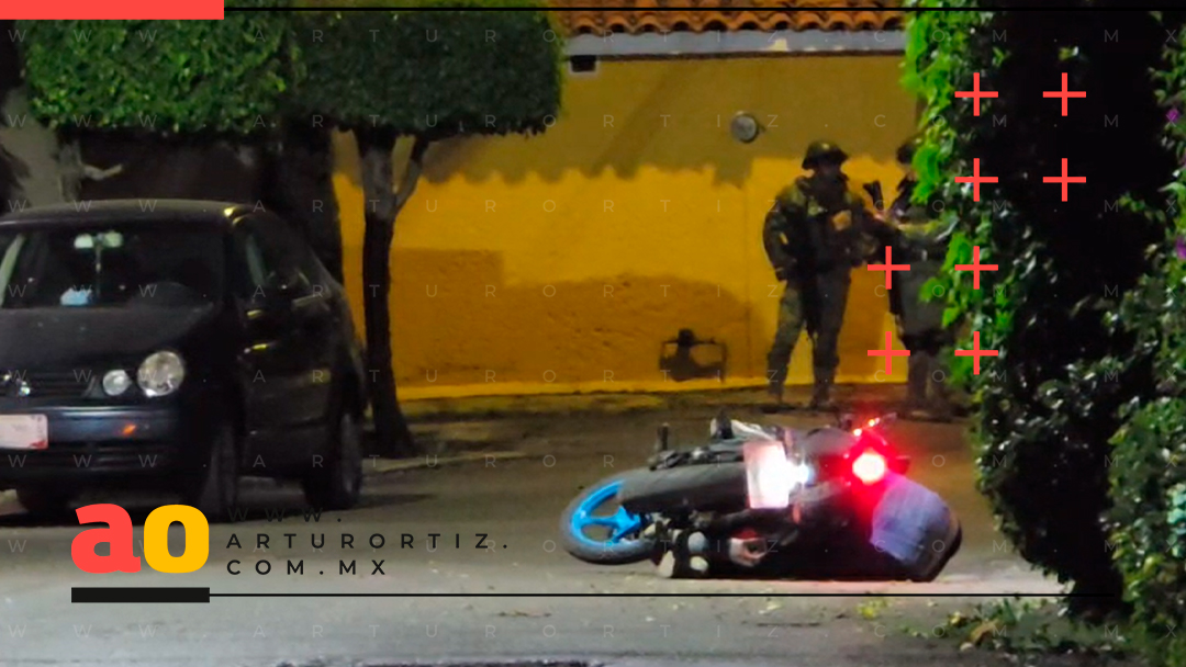 MATAN A MOTOCICLISTA EN LA COLONIA VOLCANES DE CUERNAVACA
