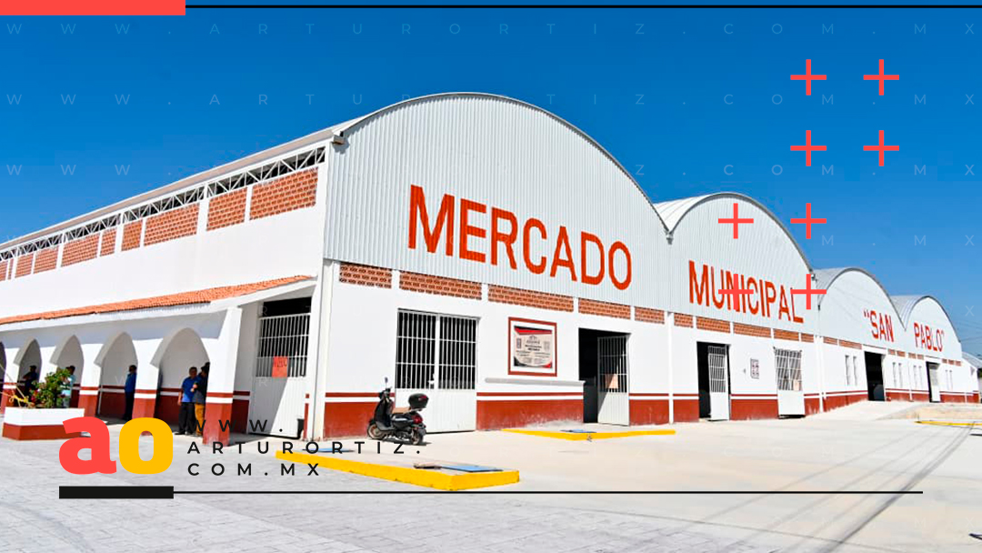 INAUGURAN MEJORAS EN EL MERCADO SAN PABLO DE AXOCHIAPAN