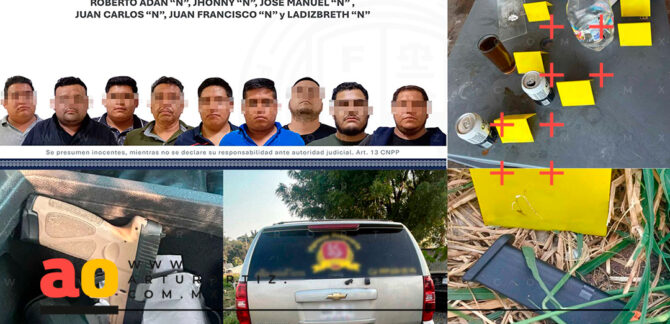 Nueve detenidos trabajadores funeraria en Temixco