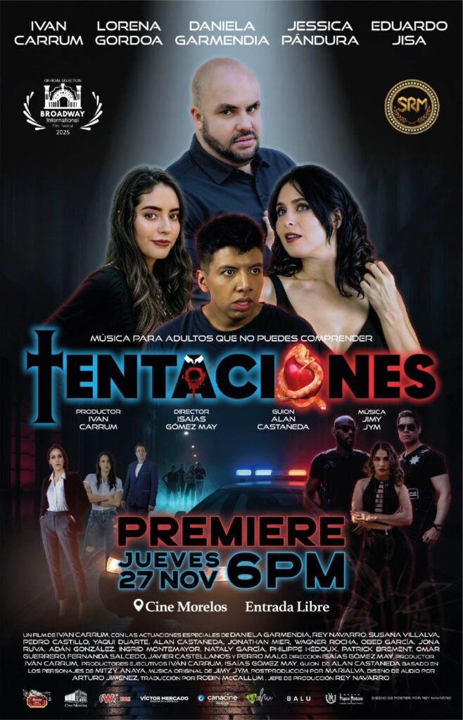 Tentaciones, en el Cine Morelos, Cuernavaca