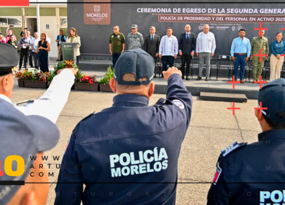 Egresan Policías de Morelos