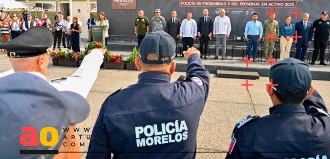 Egresan Policías de Morelos