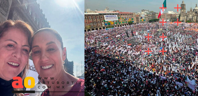 Gobernadora Margarita respalda trabajo Claudia Sheinbaum