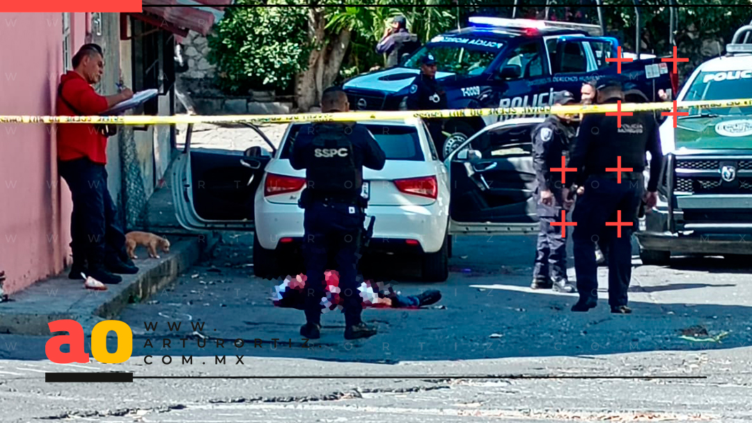ATAQUE ARMADO EN LA RIVERA DE TEMIXCO DEJA UN MUERTO Y UN HERIDO