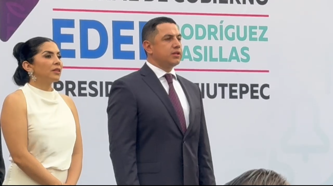 PRESENTA EDER RODRÍGUEZ CASILLAS SU PRIMER INFORME DE GOBIERNO EN JIUTEPEC