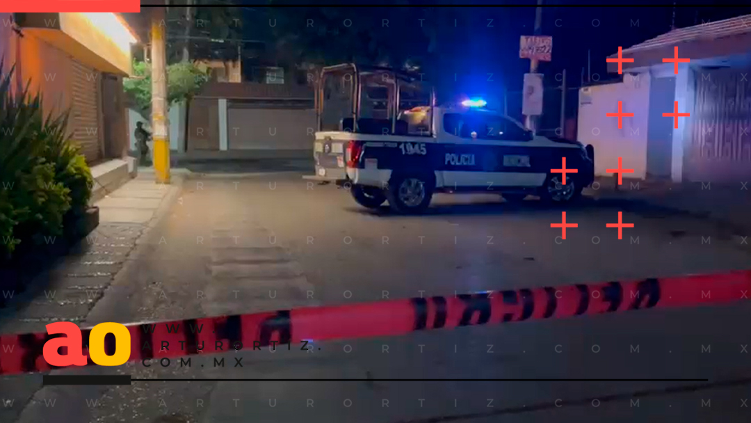 MATAN A HOMBRE EN LA COLONIA FLORES MAGÓN, CUERNAVACA