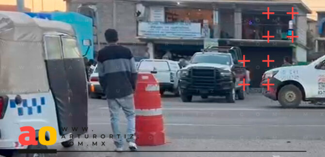 Hombre asesinado Mototaxi Tres Marías Huitzilac
