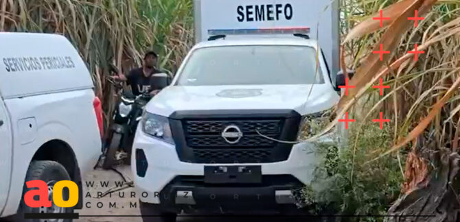 Hombre sin vida Campo Yautepec