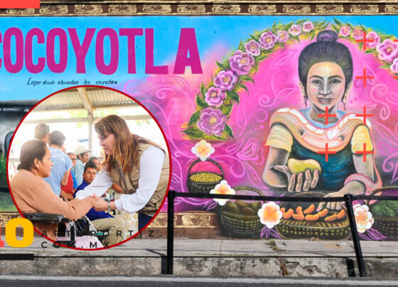 Llegan Caravanas del Pueblo Cocoyotla Coatlán del Río