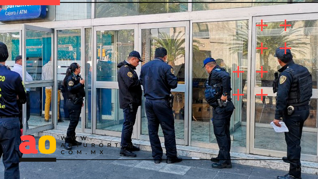 REGISTRAN BAJA EN EL DELITO DE ROBO A INSTITUCIONES BANCARIAS EN EL 2025