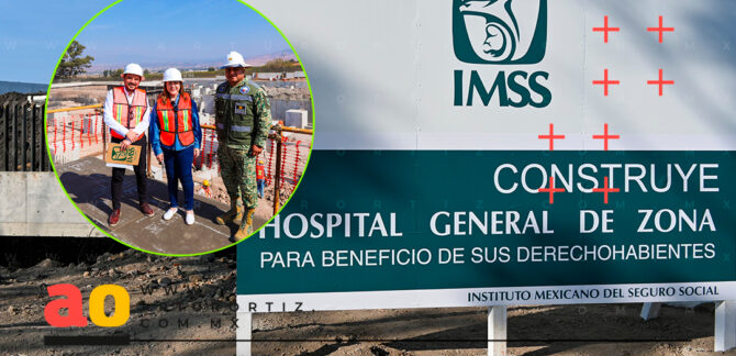 Supervisan avances de la construcción IMSS Yecapixtla