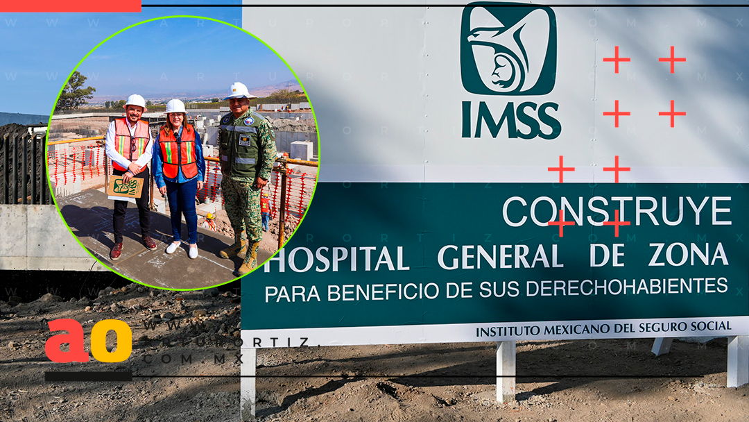 SUPERVISAN GOBERNADORA Y ZOÉ ROBLEDO AVANCE DEL HOSPITAL IMSS YECAPIXTLA