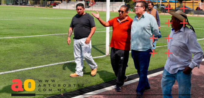 Víctor Mercado impulsa deporte La Lagunilla Cuernavaca