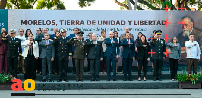 Morelos 109 Aniversario Constitución Mexicana