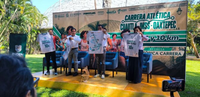 Carrera atlética Cuautla IMSS Oaxtepec 2026