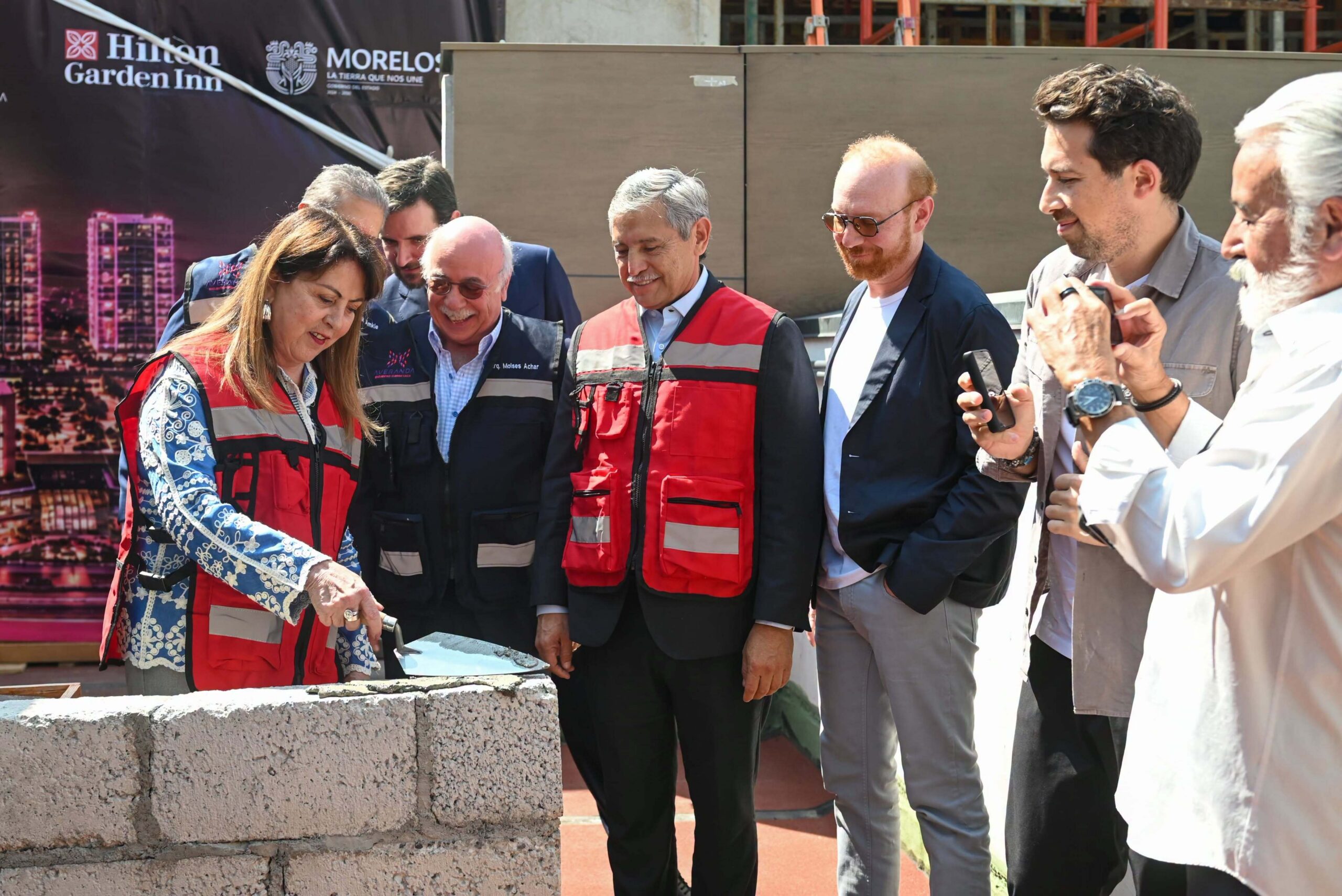 INICIA CONSTRUCCIÓN DEL HOTEL HILTON GARDEN INN EN CUERNAVACA E INAUGURAN TORRE BIOS AVERANDA